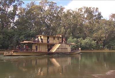 Murray River Echuca Paddlesteamers, Green Cauldron, Yanga Homestead